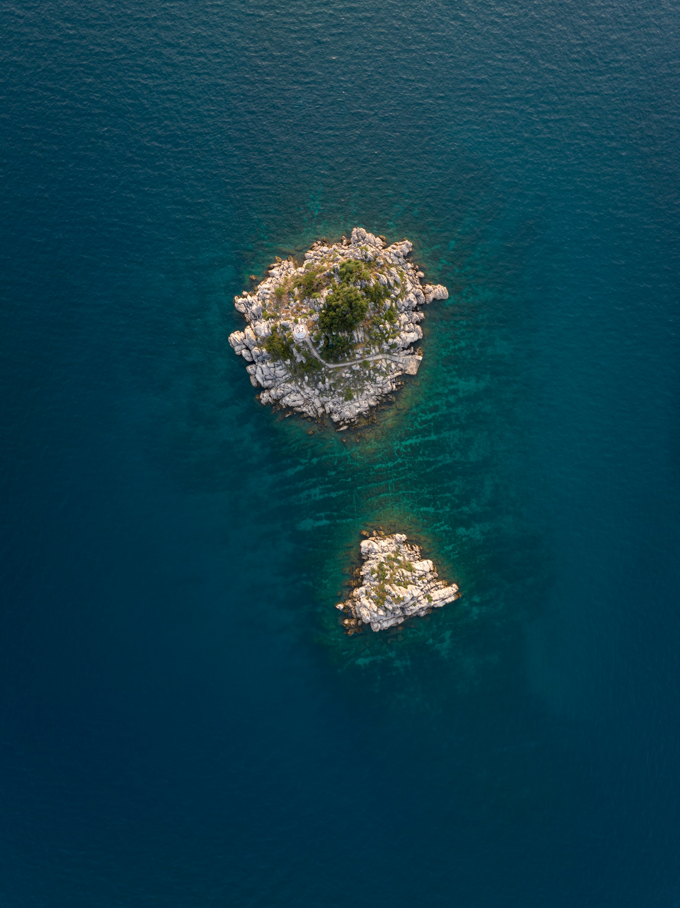 Dalmatian coastline and islands